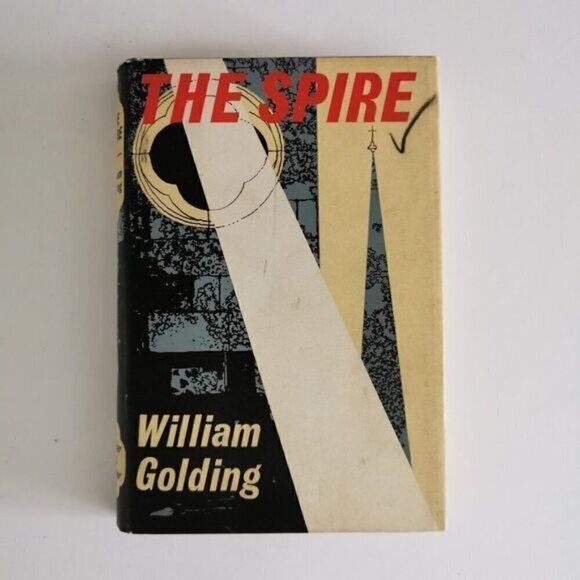 1964 The Spire by William Golding, British Novel Historical Fiction Vintage - Picture 2 of 8